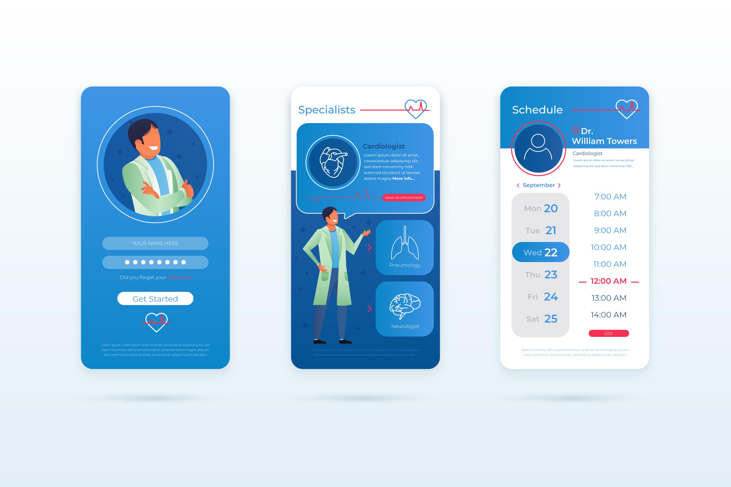 Custom Healthcare Application